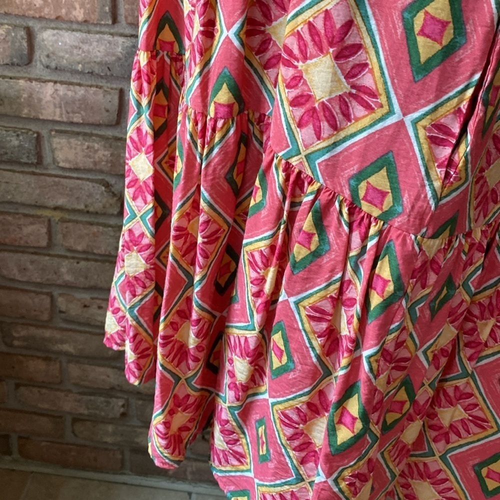 Colorful Geometric Dress - Picture 8 of 9